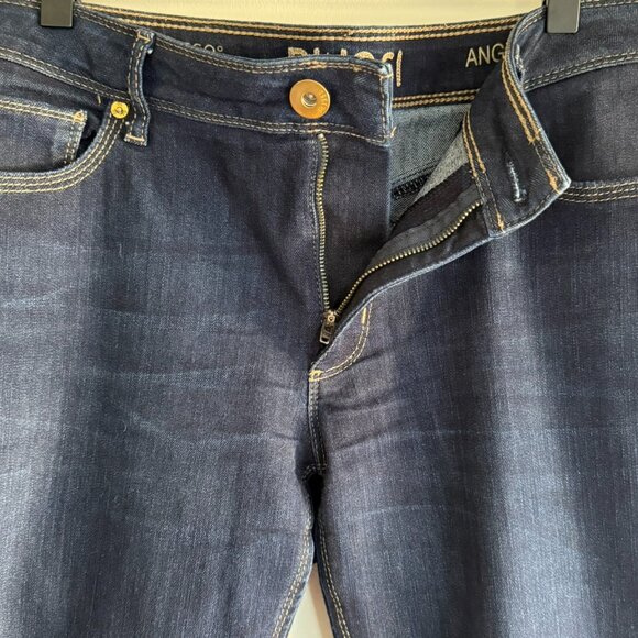 DL1961 – Angel Mid-Rise Skinny Ankle Jeans – Dark Wash – Size 32 - Picture 11 of 16